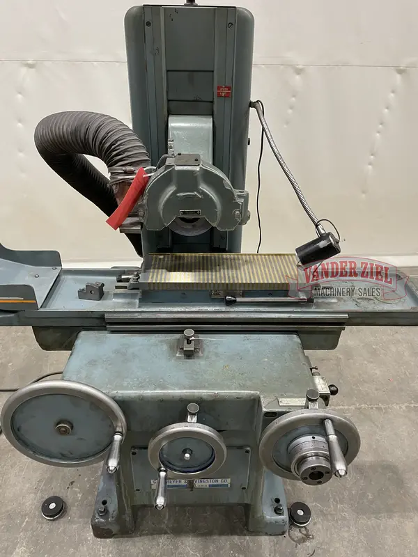 6" x 18" Gallmeyer & Livingston #20, hand surface grinder, serial #20411, #16282 - Image 2