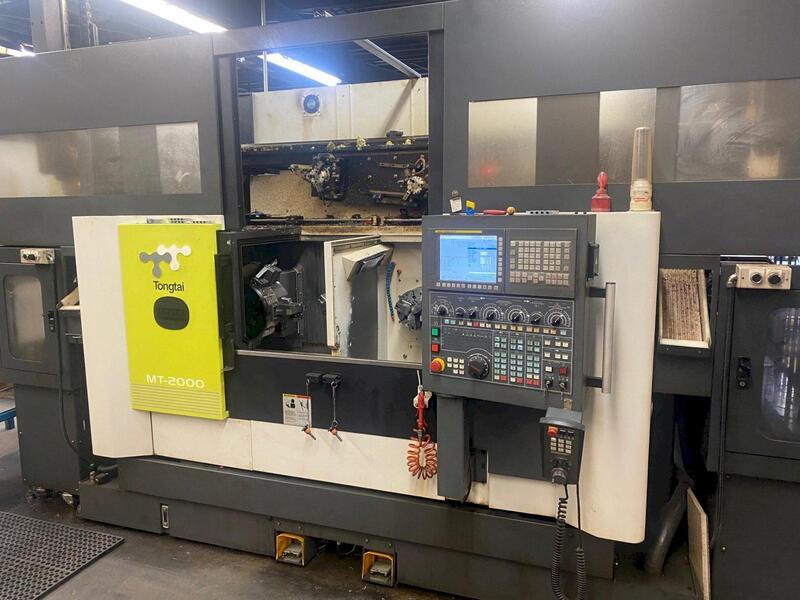 Tong-Tai #MT-2000 Twin Spindle/twin Turret Horizontal Turning Center, 2017 - Image 2