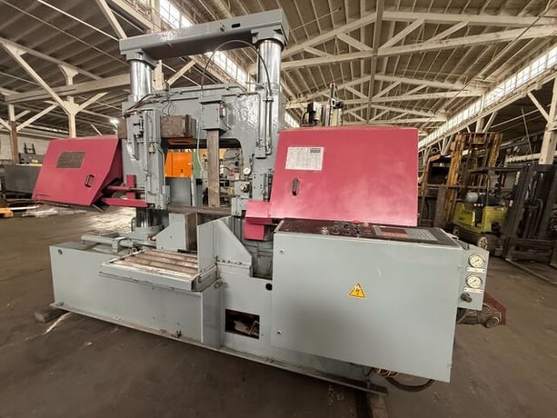 33" x 25" Behringer #HBP-650A, automatic horizontal band saw, 346" x 2.62" blade, 1997 - Image 1