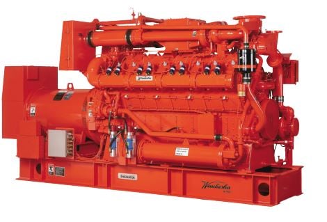 Waukesha #P48GL, Natural Gas Genset, 805 KVA, 4160 Volts, 1800 RPM, new 2023 - Image 1