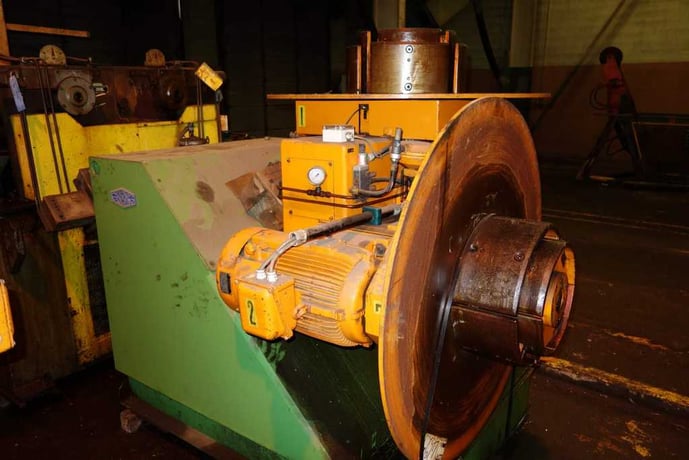 4000 lb. Georg, uncoiler, 10" width mandrel, 16"-20" ID, hydraulic expansion - Image 2