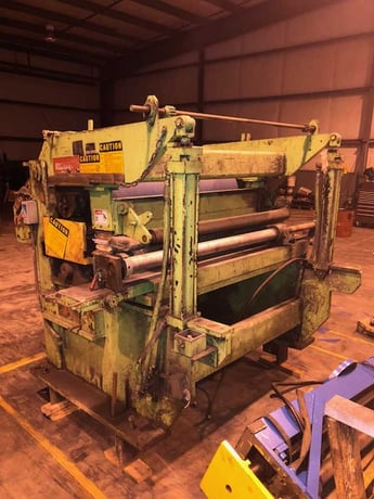 52" x .137" Stamco, tension stand, exit passline roll - Image 1