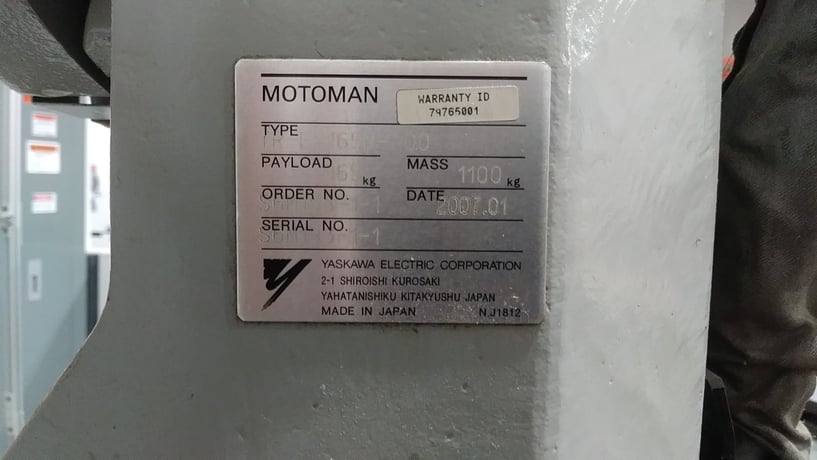 Motoman, Industrial Robot, Refurbished a few years ago, good working condition - Image 7