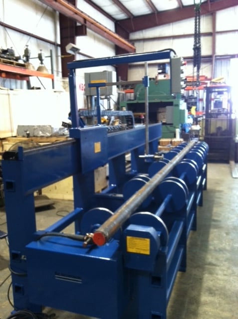 KEC #330, pipe beveling & cutting machine/system, 3"-30" pipe diameter, 12' bed length - Image 2