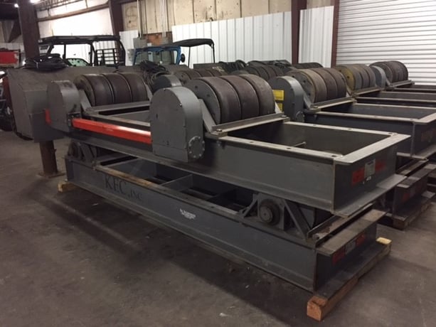 120 Ton, Preston-Eastin #TDRA-120HD, tank turning roll set w/extended frame, 240000 lb. - Image 1