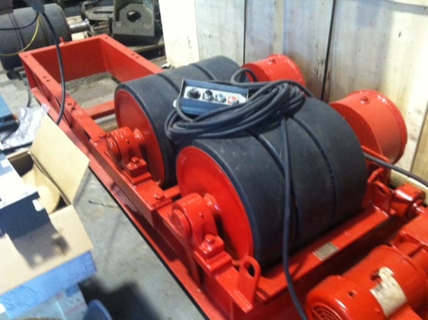 90 Ton, Ransome #DPRR/DIRR-90, tank turning roll set, vari-speed, hand pendant, 180000 lb. - Image 2