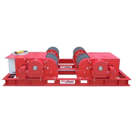 100 Ton, Key Plant #CR100, tank turning roll set (1 drive & 1 idler per set) - Image 1