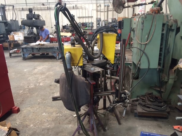 Nozzle Welders, Cypress #CW-7 (CW-1700), with full flux recovery & spider chuck, 2008 - Image 3