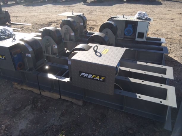 30 Ton, Profax #TR60000, tank & vessel turning roll sets, vari-speed controls, 60000 lb. - Image 2