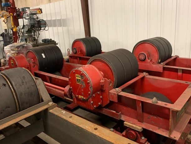 90 Ton, Ransome #DPRR/DIRR90, tank turning roll set, ari-speed, hand pendant, 220/440 V. - Image 1