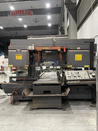 25" x 30" Hem #F160LM-60, dual post column horizontal saw, 26' 9" x 2" blade, #15311J - Image 1