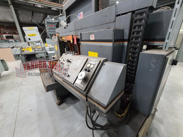 25" x 30" Hem #F160LM-60, dual post column horizontal saw, 26' 9" x 2" blade, #15311J - Image 3