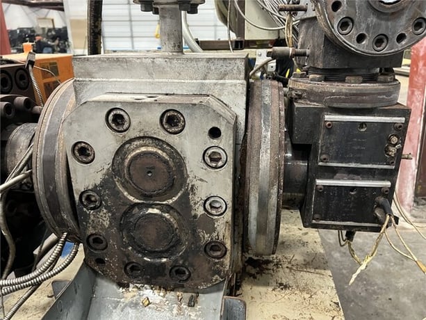 Maag #EX110/110-BF, thermoplastics melt pump, 800-2000 lbs/hr, 40 HP GE DC motor, 1750/2100 RPM - Image 5