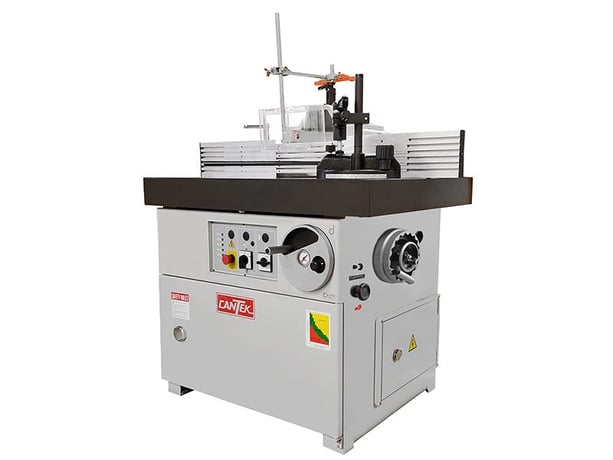 Cantek #SS-512TB, Tilting Spindle Shaper, 1.25" interchangeable spindle, 31.5" x 39.4" table, 7.5 HP, (5) - Image 1
