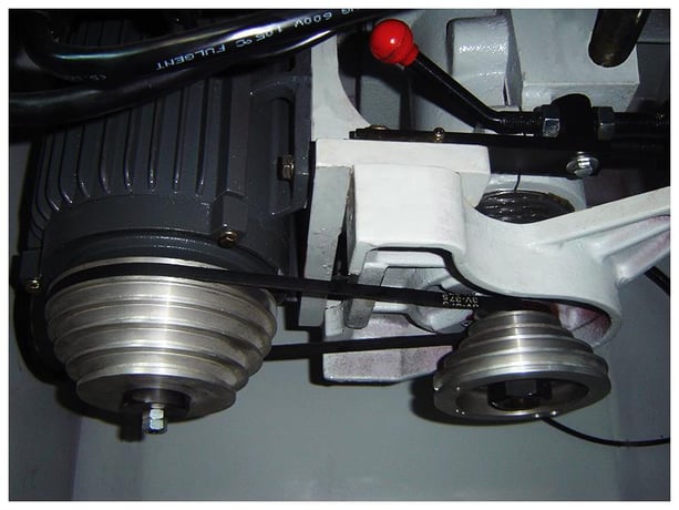 Cantek #SS-512TB, Tilting Spindle Shaper, 1.25" interchangeable spindle, 31.5" x 39.4" table, 7.5 HP, (5) - Image 4