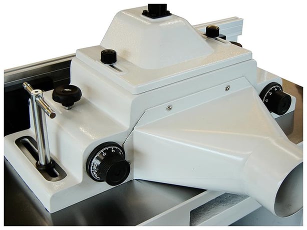 Cantek #SS-512TB, Tilting Spindle Shaper, 1.25" interchangeable spindle, 31.5" x 39.4" table, 7.5 HP, (5) - Image 5