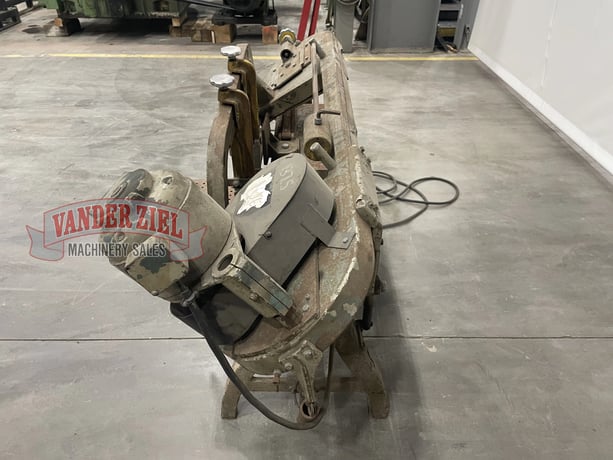 8" x 16" Wellsaw #800, horizontal saw, 8" round, 47,80,130 FPM, 45° swivel vise, #16370 - Image 4