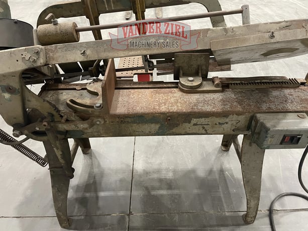 8" x 16" Wellsaw #800, horizontal saw, 8" round, 47,80,130 FPM, 45° swivel vise, #16370 - Image 8