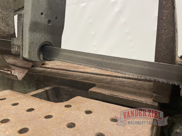 8" x 16" Wellsaw #800, horizontal saw, 8" round, 47,80,130 FPM, 45° swivel vise, #16370 - Image 9