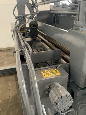 .08" x 72" Paxson, crop shear, entry driven edge guides & pinch rolls, straight blade dsgn - Image 9