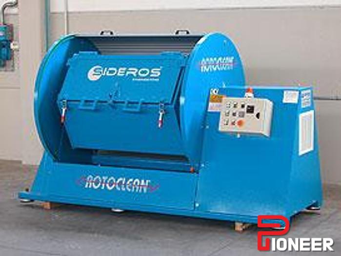 Sideros #Rotoclean-550, deburring machine, 2200 load capacity, 50% - 60% filling level, 39" x 14" workpiece - Image 1