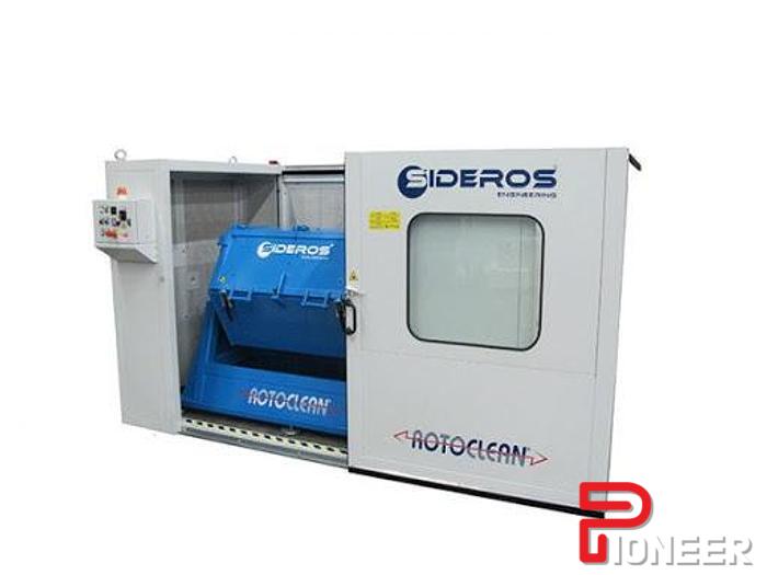 Sideros #Rotoclean-550, deburring machine, 2200 load capacity, 50% - 60% filling level, 39" x 14" workpiece - Image 4