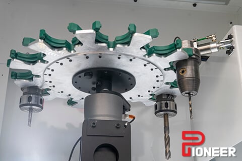 Onsrud #F401X, CNC machining center, 5-Axis, 21" x 33' workpiece, 401" X, 54" Y, 29" Z, 17 HP, 24000 RPM, 12 - Image 8