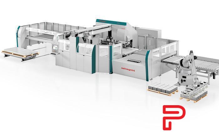 Salvagnini #P4Lean-3816, panel bender, 151.57" L x 6.5" H bending, 157" L x 60" width sheet, 660 kN bending - Image 4