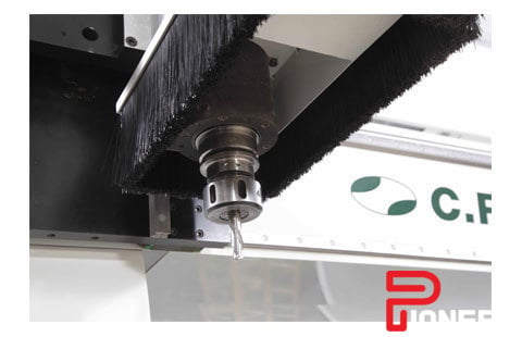 Onsrud #Tech-145T, CNC router, 3-Axis, 61" x 145" table, 145" X, 61" Y, 11" Z, 12 HP, 24000 RPM, new - Image 8