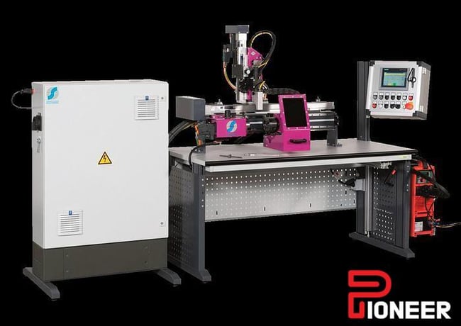 Rotaweld #D0200-L0500-HW032, Circumferential seam welding, 200 mm part diameter, 500 between centers, 110 mm - Image 1