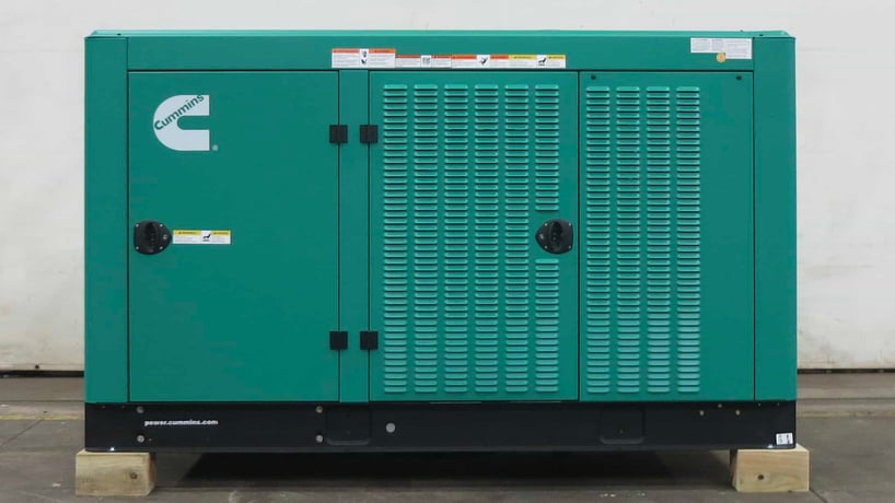 100 KW Cummins #C100N6, Natural gas/propane generator set, 120/208 Volts,new, 2 yr warranty, 2023 - Image 1