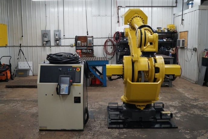 Fanuc, M-900iA/350, robot system w/R-30iA control, low hours, tested, video, warranty, 2008 - Image 1