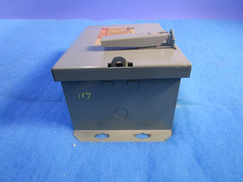Square D Series B Class 9070 transformer disconnect, 600 VAC, 1 yr warranty, new - Image 4