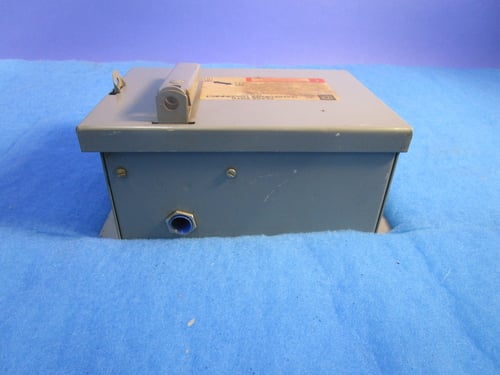Square D Series B Class 9070 transformer disconnect, 600 VAC, 1 yr warranty, new - Image 5