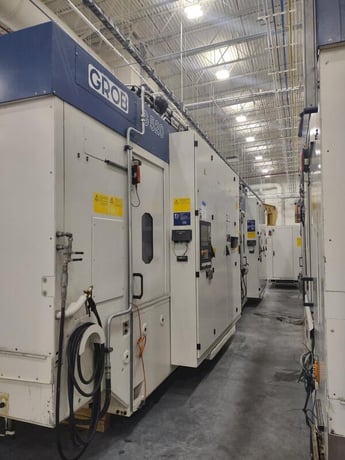 Grob #G520AB21KD, 5-Axis CNC universal machining centers, 18000 RPM, 36 automatic tool changer, 2013 (3 - Image 2