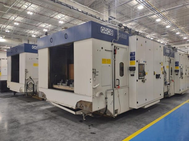 Grob #G520AB21KD, 5-Axis CNC universal machining centers, 18000 RPM, 36 automatic tool changer, 2013 (3 - Image 8