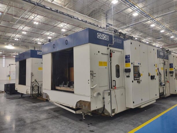Grob #G520AB21KD, 5-Axis CNC universal machining centers, 18000 RPM, 36 automatic tool changer, 2013 (3 - Image 10