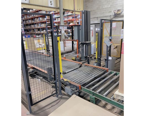 Phoenix #PHP-2100, Auto Stretch Wrapping Machine, 35 loads/hr, 4000 lb. turntable capacity, 50" L x 50" width - Image 2