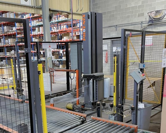 Phoenix #PHP-2100, Auto Stretch Wrapping Machine, 35 loads/hr, 4000 lb. turntable capacity, 50" L x 50" width - Image 3