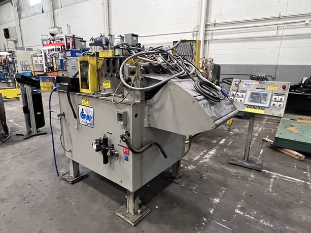 10000 lb. CWP, 24" x .093" servo feed line, 72" OD, 15.5"-20.5" ID, (5) 2.25" diameter roll, 100 FPM, 2013 - Image 10