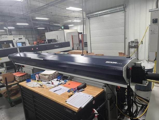 Eurotech #B465-T3-Y3-Multipla, 20" swing, 8" chuck, 2.5" bar, 37.5" centers, 12' barfeed, Fanuc 31iB, 2020 - Image 4