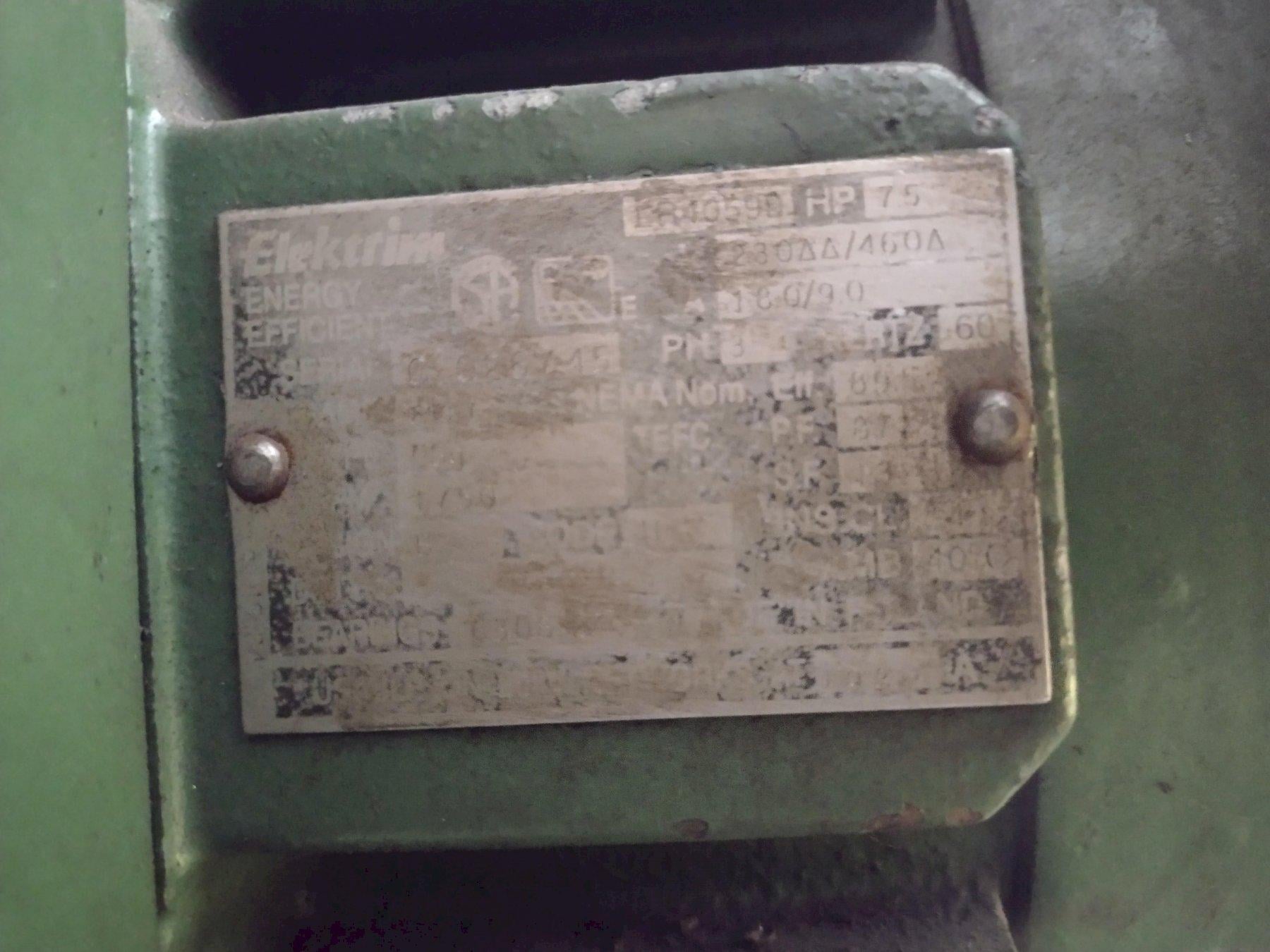 Haven #912, double end chamfering machine, 3" x .120", adjustable electric feed, #15806 - Image 8