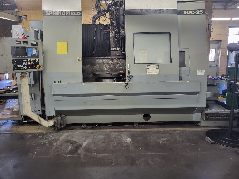 Springfield VGC Universal Grinder #25CNC, GE Fanuc 15-T, 35" swing, 28" stroke, - Image 1