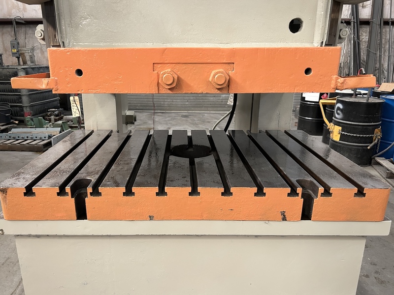 150 Ton, Bliss #C-150, OBI, 6" stroke, 18" Shut Height, 50" x30" bed, 4.5" adj, 70 SPM, air clutch & brake - Image 8