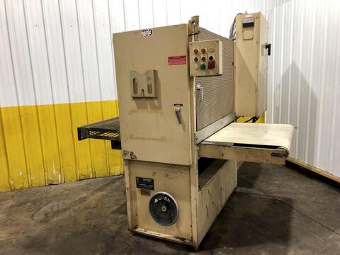 43" x 75" Timesavers #243-1M, belt sander, 40 HP, serial #22086, 1992, #18170 - Image 3