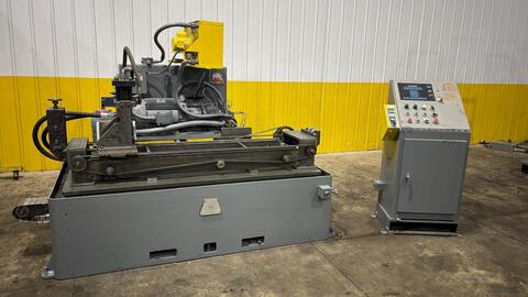 American Servo driven hydraulic flying cutoff shear with AMS Control, Stock 18161 - Image 1