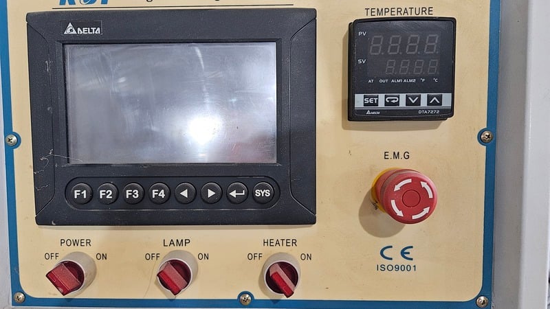 KDT #360, edge bander, 8 KW, 10-50mm panle thickness, 0.4-3mm edge thickness, 2009 - Image 3