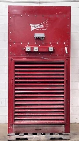 4500 cfm Micro Air #CAB8-881, ooth & Backdraft Dust Collector - Image 3