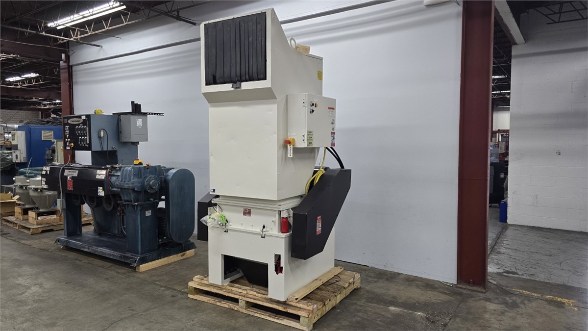16" x 29" Nelmor #G16295PL, granulator, 40 HP, 80" infeed height - Image 1