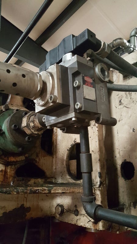 150 Ton, Verson, double crank gap frame press, 8" stroke, 28" Shut Height, 4" adj., 20-60 SPM, 108" x30"bed - Image 6